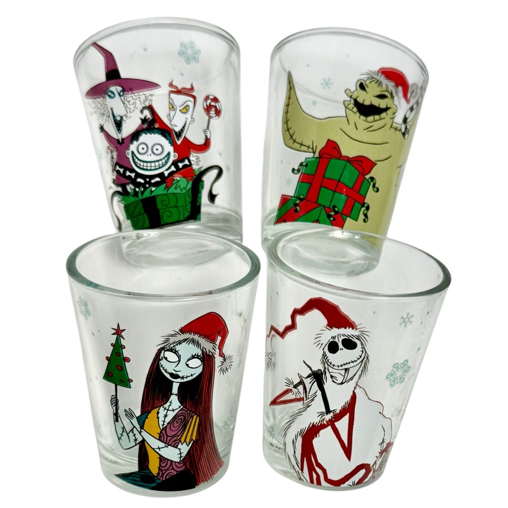 Nightmare Before Christmas Holiday Shot Glass Set